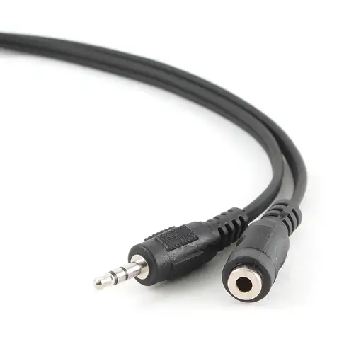 Gembird 1.5 m, 3.5mm/3.5mm, M/F cable de audio 1,5 m 3,5mm Negro