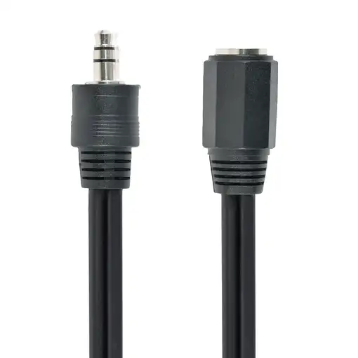 Gembird 1.5 m, 3.5mm/3.5mm, M/F cable de audio 1,5 m 3,5mm Negro