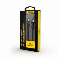 Gembird CC-USB2-CMCM60-1.5M cable USB USB 2.0 1,5 m USB C Negro