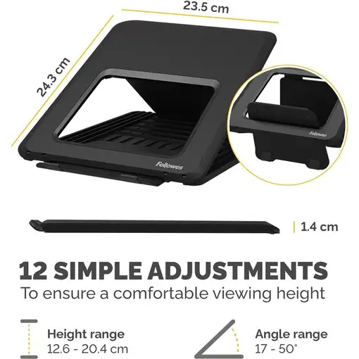 Otros accesorio informática Negro 100016558 FELLOWES