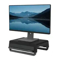 Fellowes 100016560 soporte para monitor Escritorio Negro, Gris