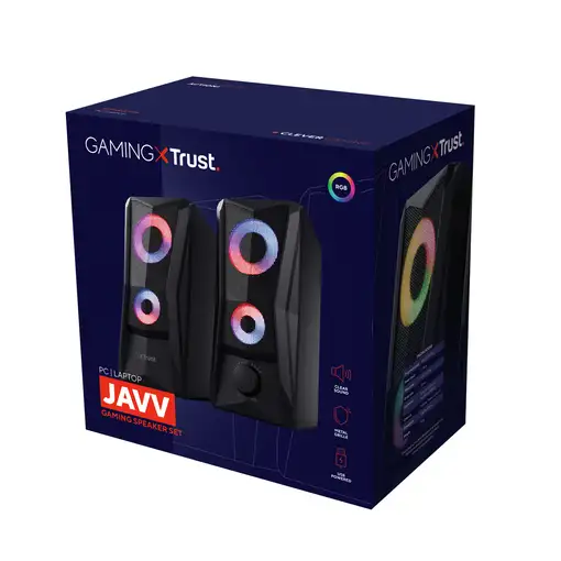 Trust GXT 606 JAVV Negro Alámbrico 12 W