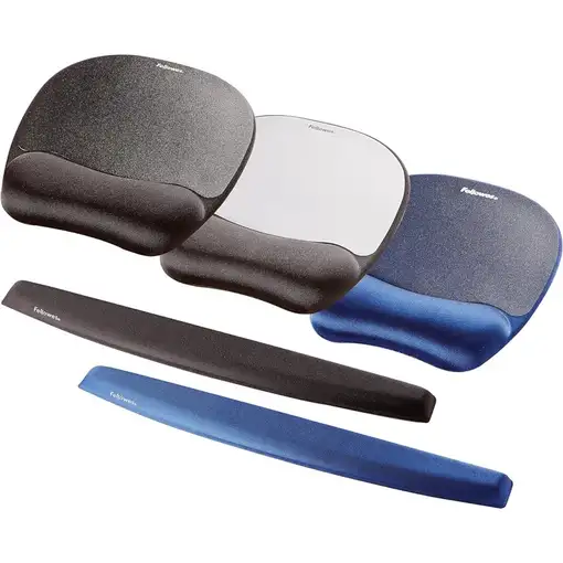Fellowes 9178401 descansa muñecas Gel, Poliuretano Azul