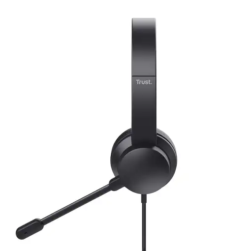 Trust HS-201 Auriculares Alámbrico Diadema Oficina/Centro de llamadas USB tipo A N
