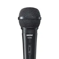 Shure SV200 micrófono Negro Micrófono para karaoke