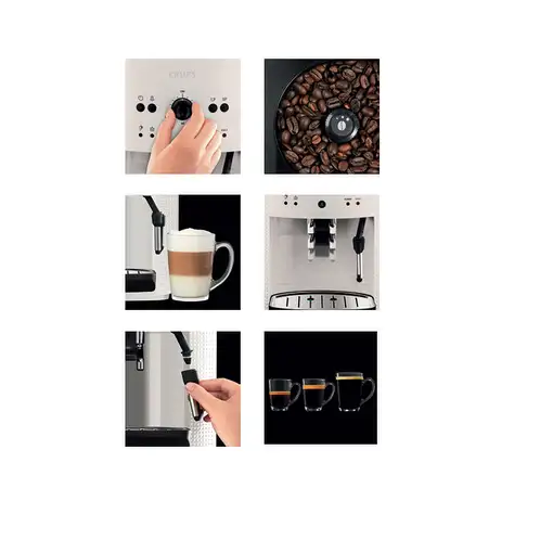 Cafeteras Totalmente automática Blanco 1.6 L 9 cups EA8105 KRUPS