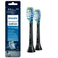Philips C3 Premium Plaque Defence HX9042/33 Pack de 2 cabezales negros de cepillos