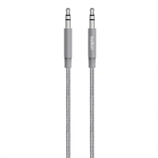 Belkin AV10164BT04-GRY cable de audio 1,2 m 3,5mm Gris