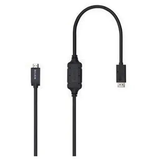 Belkin F2CD001B06-E adaptador de cable de vídeo 1,8 m DisplayPort HDMI Negro