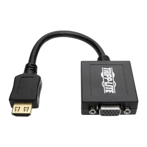 Tripp Lite P131-06N Adaptador de Cable Convertidor HDMI a VGA con audio para PC Ul
