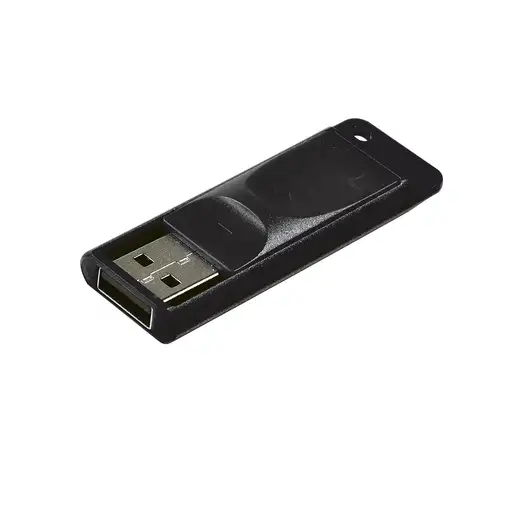 Verbatim Slider - Unidad USB de 64 GB - Negro