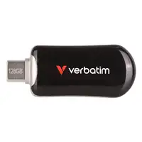 Verbatim 30225 unidad flash USB 128 GB USB Tipo C 3.2 Gen 1 (3.1 Gen 1) Negro