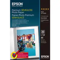 Epson Premium Semi-Gloss Photo Paper - A4 - 20 hojas