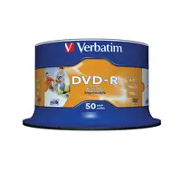 Verbatim 43533 DVD en blanco 4,7 GB DVD-R 50 pieza(s)