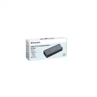 Verbatim CDS-15 Alámbrico USB 3.2 Gen 1 (3.1 Gen 1) Type-C Negro, Gris