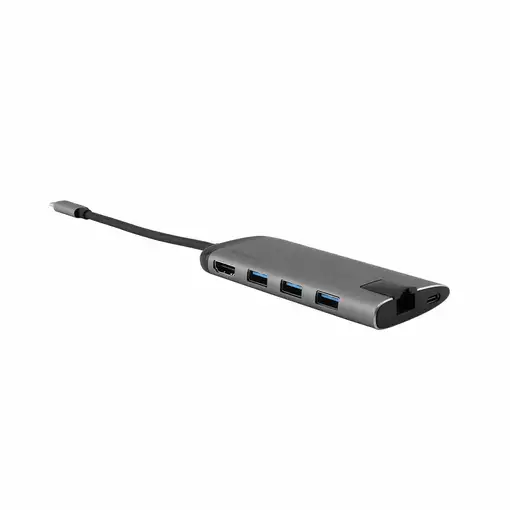 Verbatim 49142 base para portátil y replicador de puertos USB 3.2 Gen 1 (3.1 Gen 1
