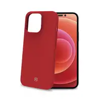 Celly Cromo funda para teléfono móvil 17 cm (6.7\) Rojo