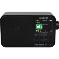 Kenwood CR-M30DAB-B Portátil Digital Negro