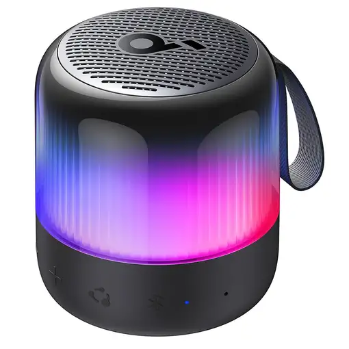 Soundcore Glow Mini Altavoz monofónico portátil Negro 8 W