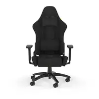 Corsair TC100 RELAXED Silla para videojuegos universal Asiento acolchado Negro