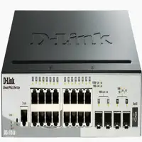 D-Link DGS-1510-20 switch Gestionado L3 Gigabit Ethernet (10/100/1000) Negro