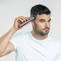 Wahl Elite Groom Negro, Plata Ión de litio