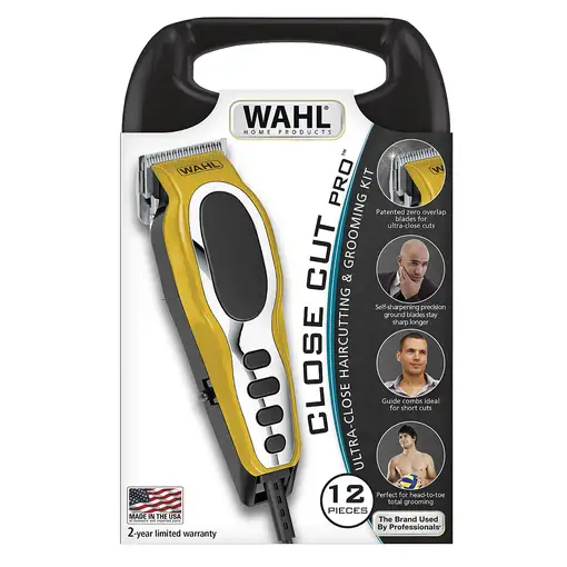 Wahl CloseCut Pro Negro, Plata, Amarillo 6