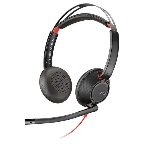 POLY Blackwire 5220 Auriculares Alámbrico Diadema Llamadas/Música USB tipo A Negro POLY Blackwire 5220 Auriculares Alámbrico Diadema Llamadas/Música USB tipo A Negro