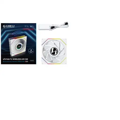 Lian Li Uni Fan TL120 LCD Reverse Blade Wireless Carcasa del ordenador Ventilador