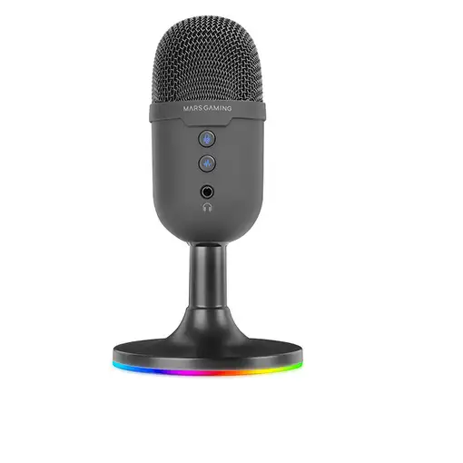 Mars Gaming MMIC-CX Negro Micrófono de superficie para mesa