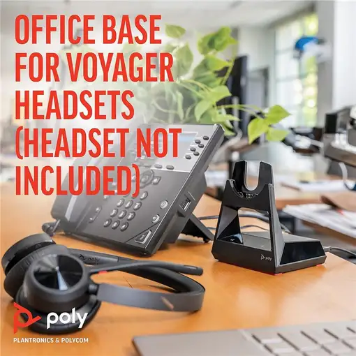 Poly Base para oficina Voyager con certificación para Microsoft Teams
