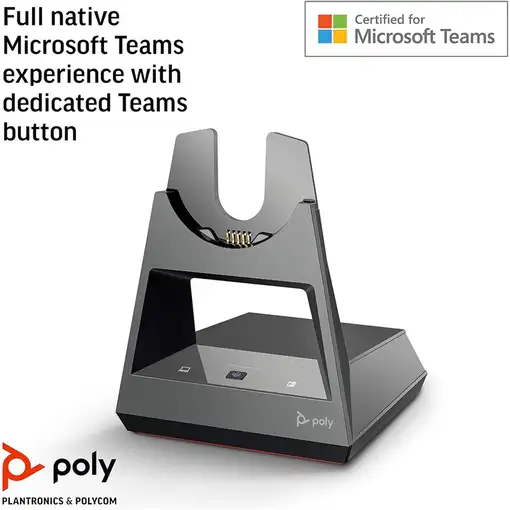 Poly Base para oficina Voyager con certificación para Microsoft Teams