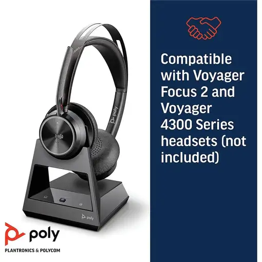 Poly Base para oficina Voyager con certificación para Microsoft Teams