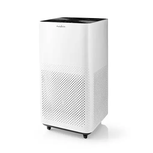 Nedis AIPU300CWT purificador de aire 45 m² 54 dB 35 W Negro, Blanco