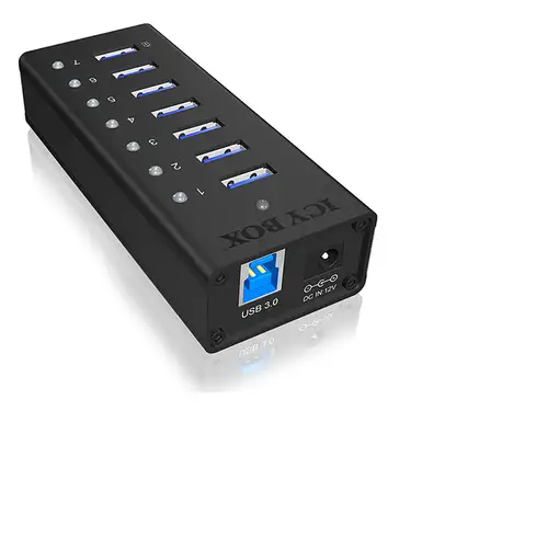 ICY BOX IB-AC618 USB 3.2 Gen 1 (3.1 Gen 1) Type-B 5000 Mbit/s Negro