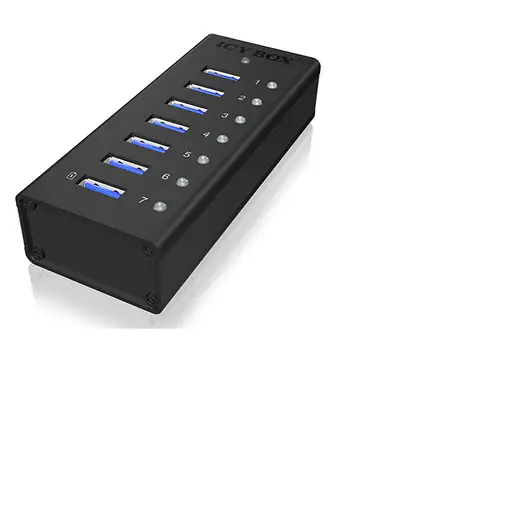 ICY BOX IB-AC618 USB 3.2 Gen 1 (3.1 Gen 1) Type-B 5000 Mbit/s Negro