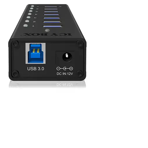 ICY BOX IB-AC618 USB 3.2 Gen 1 (3.1 Gen 1) Type-B 5000 Mbit/s Negro