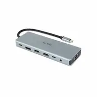 DICOTA D32065 hub de interfaz USB 3.2 Gen 1 (3.1 Gen 1) Type-C Plata