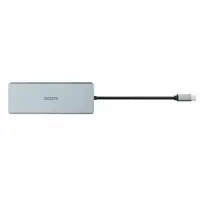 DICOTA D32065 hub de interfaz USB 3.2 Gen 1 (3.1 Gen 1) Type-C Plata