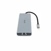 DICOTA D32065 hub de interfaz USB 3.2 Gen 1 (3.1 Gen 1) Type-C Plata