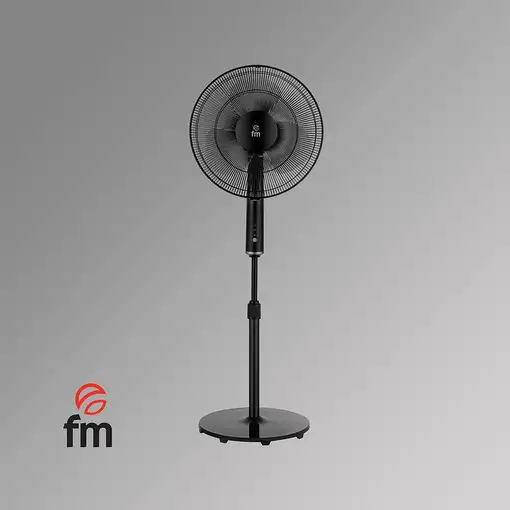 Ventiladores pie/suelo Negro FM CALEFACCIÓN
