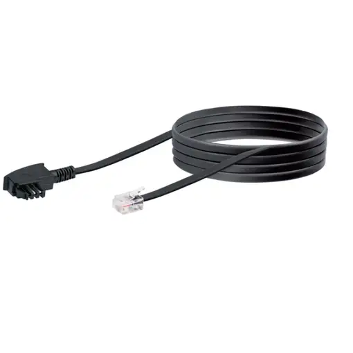 Schwaiger 3.0m RJ-12 - TAE-F 3 m Negro