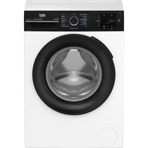 Lavadora de 7 kg 1200 rpm Negro BM3WFU3721W BEKO Lavadora de 7 kg 1200 rpm Negro BM3WFU3721W BEKO