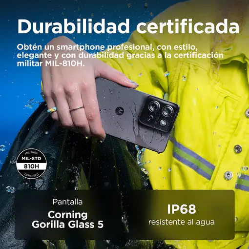 Motorola moto G75 5G 17,2 cm (6.78\) Ranura híbrida Dual SIM Android 14 USB Tipo C