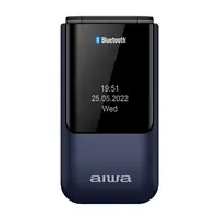 Aiwa FP-24BL teléfono móvil 6,1 cm (2.4\) 91,7 g Negro, Azul Característica del te