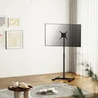 AISENS Soporte de Suelo Inclinable y Extensible para TV 20Kg de 13-42, Negro