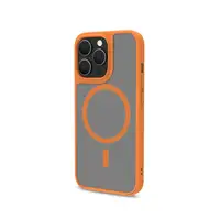 Celly Magmatt funda para teléfono móvil 15,5 cm (6.1\) Transparente, Amarillo