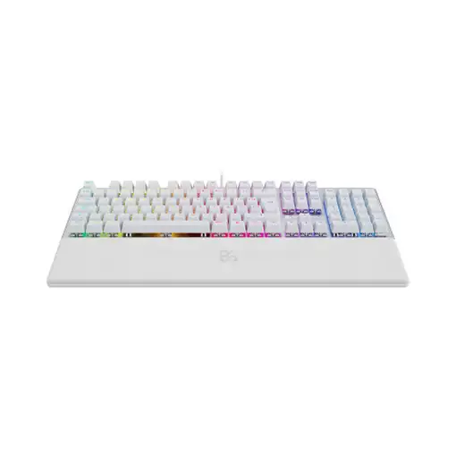 Newskill Gaming NS-KB-SERIKEV2 teclado Juego USB QWERTY Español Blanco