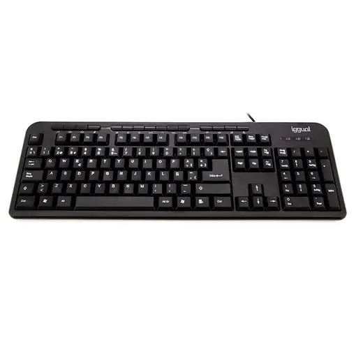 iggual CK-BASIC-120T teclado Universal USB QWERTY Español Negro