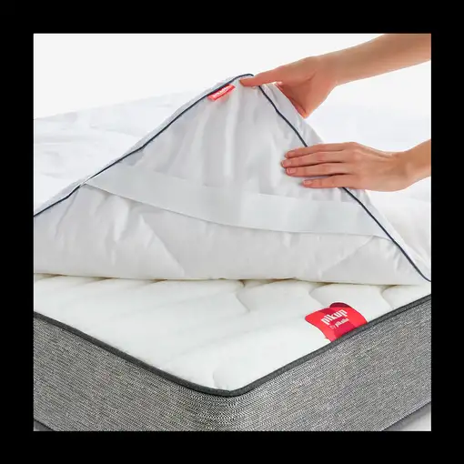 Topper Pikolin Home TP17116 KIOTO (160x200 cm - Plumón / Pluma - 100% Algodón)